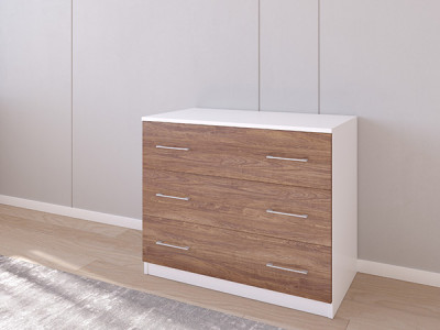 Комод 01/23 90х50х75 Белый/Кастелло Бренди