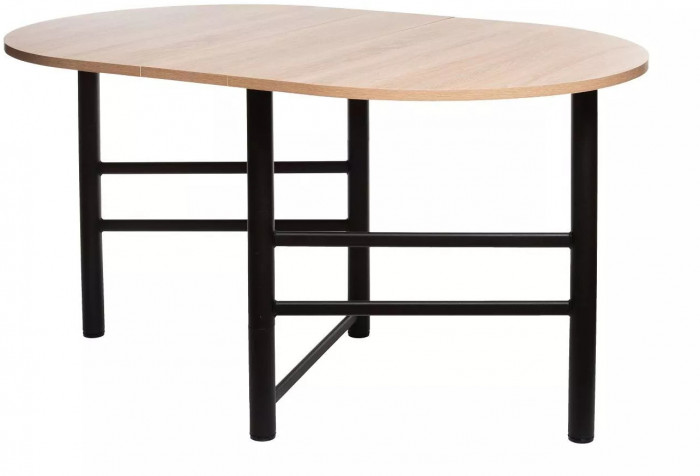 Стол-книжка Рим овал дуб сонома