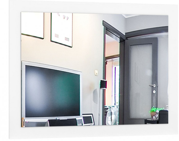 Муссон 13.198 Шкаф двухстворчатый + 13.97 Комод + Зеркало СВК, цвет белый/дуб эндгрейн элегантный, ШхГхВ 164,6х52,3х229,8 см., НЕ универсальная сборка