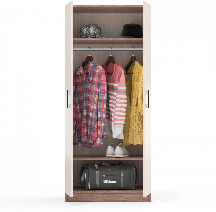 Шкаф С-МД-СК9Ш к компьютерному столу С-МД-СК9, ясень шимо светлый/ясень шимо тёмный