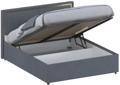 Кровать 160 с подъемным механизмом КРП-431-М-16, Микровелюр Zeekr-87
