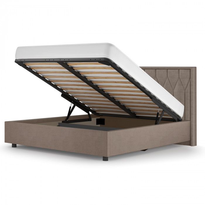 Кровать-10М с подъёмным основанием 1600 корица