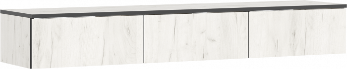 Норд Модульная Гостиная, вариант №2, Дуб крафт белый/Дуб крафт белый