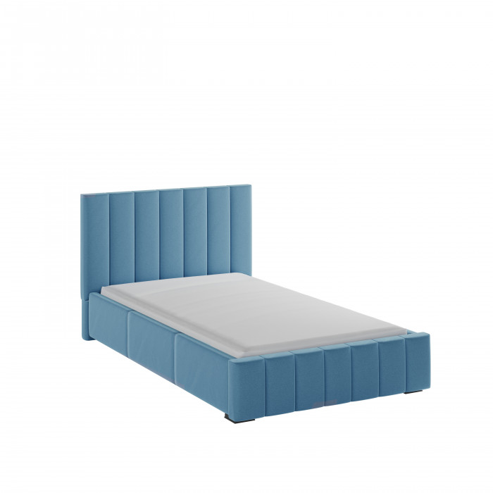 Нега Кровать интерьерная 120 светло-голубой, ПМ