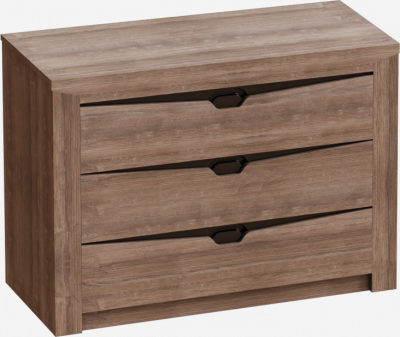 Соренто спальня Комод с 3-мя ящиками