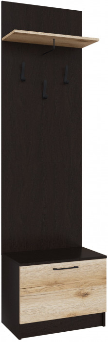 Модульная прихожая Денвер, набор 3, Венге/Дуб делано