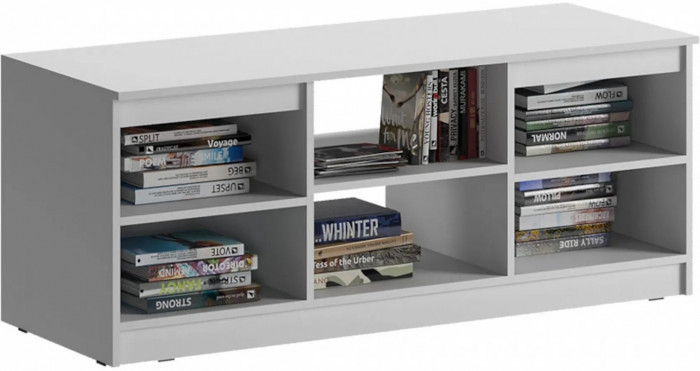 Челси Тумба ТВ (Белый глянец, Белый)