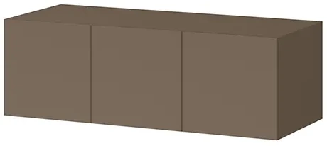 Шкаф Бастион 1200 с антресолью, Молочный шоколад