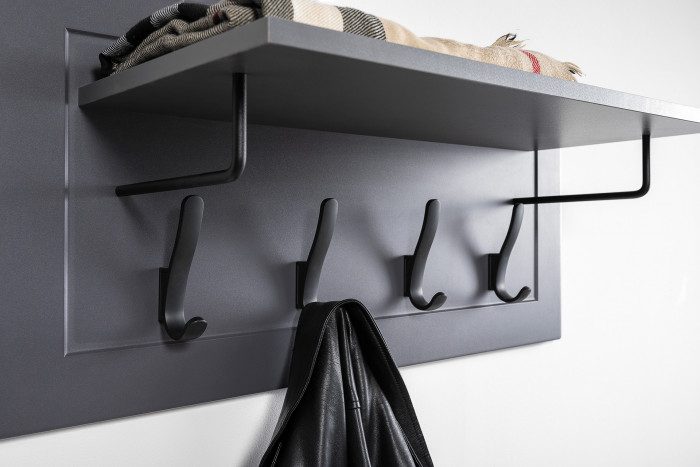 Остин 15.12 Вешалка + 15.12 Вешалка, серый графит