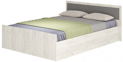 &quot;Фиеста&quot; кровать 1,4м LIGHT (1550х750х2032) дуб крафт белый