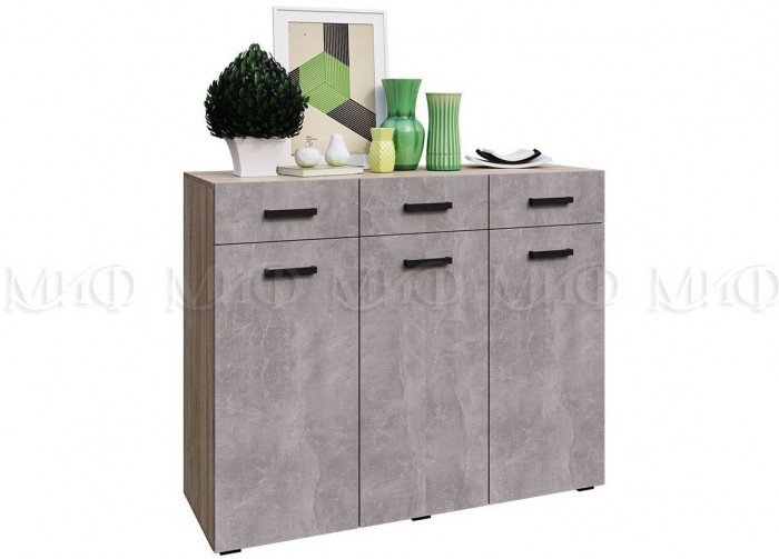 Нэнси New ЛДСП Комод (3д+3ящ)