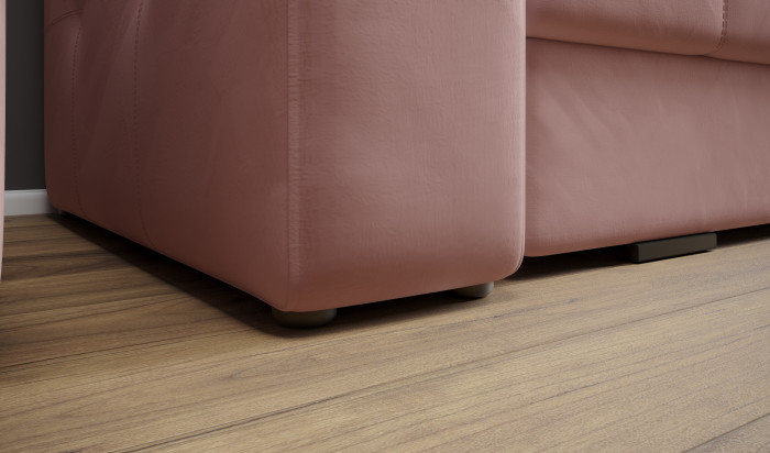 Диван раскладной Нави, пыльная роза/мдф пудра