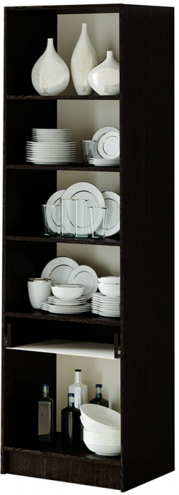 "Фиеста" шкаф для посуды венге/лоредо