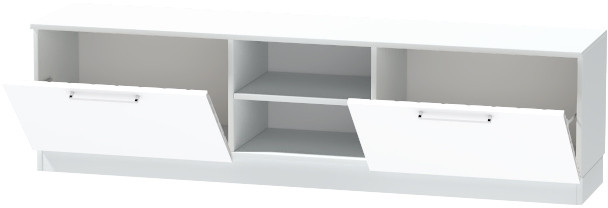 Тумба для ТВ-техники напольная "Иннэс-7", Белый