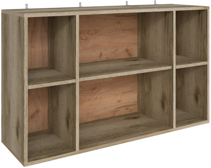 Полка навесная Мадрид ПН-2 (1,1) дуб делано