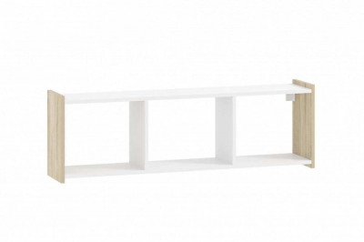 Полка Симпл НМ 013.73 дуб сонома/белый