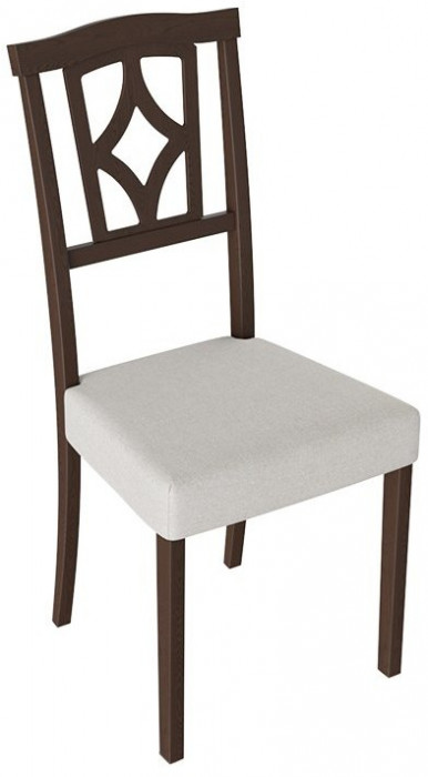 Сити 3 Стул (Орех темный/тк №108)