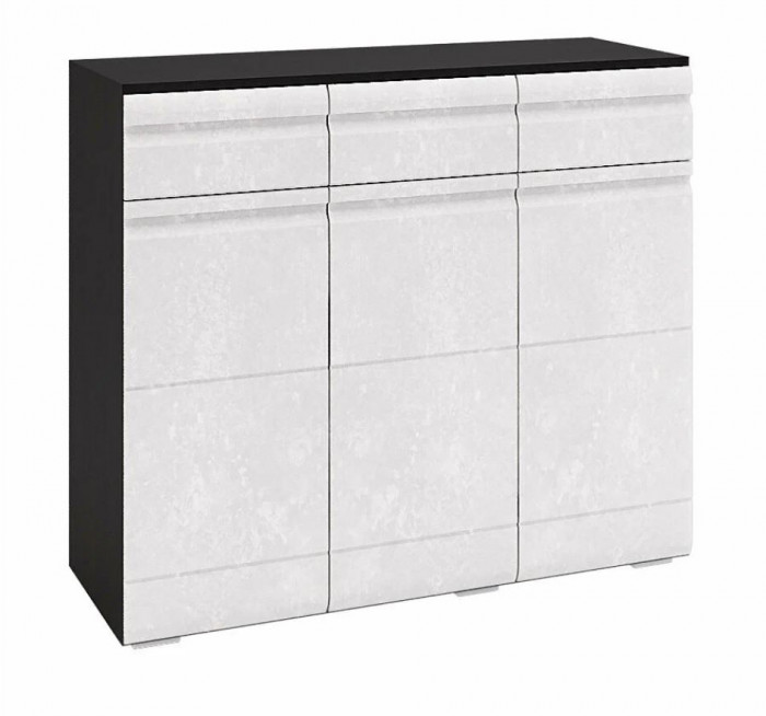 мс для гостиной Бруклин КМ-01 венге/бетон белый