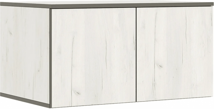 Норд Прихожая, композиция №1, Дуб крафт белый/Дуб крафт белый