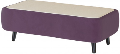 Стол журнальный Пай винный/мдф клен кремовый