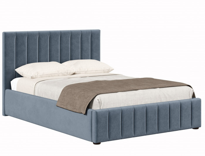 Кровать с подъёмным механизмом 1600 Верона, темно-серый