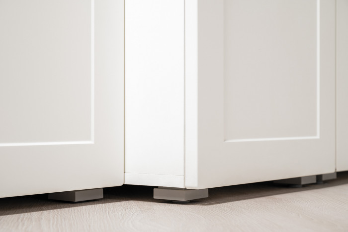 Остин Прихожая 19, белый шагрень/дуб крафт золотой