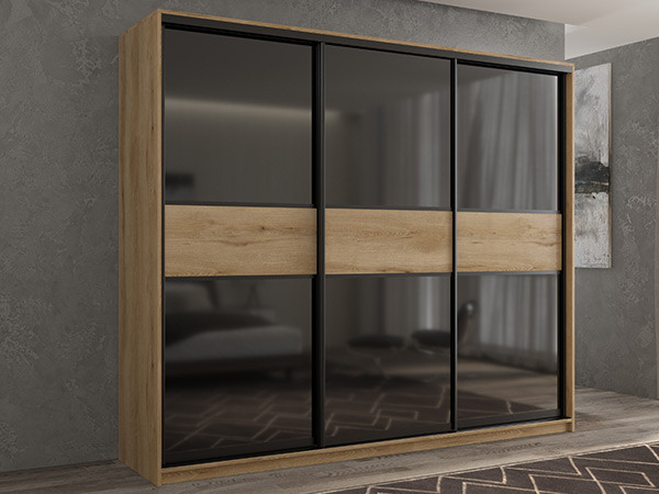 Шкаф-купе Кааппи 12 Эвок Прибрежный 210х45х230 см