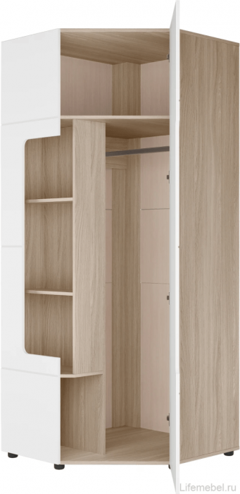 Палермо-3 ШК-014 Шкаф угловой 45 град с открытыми полками