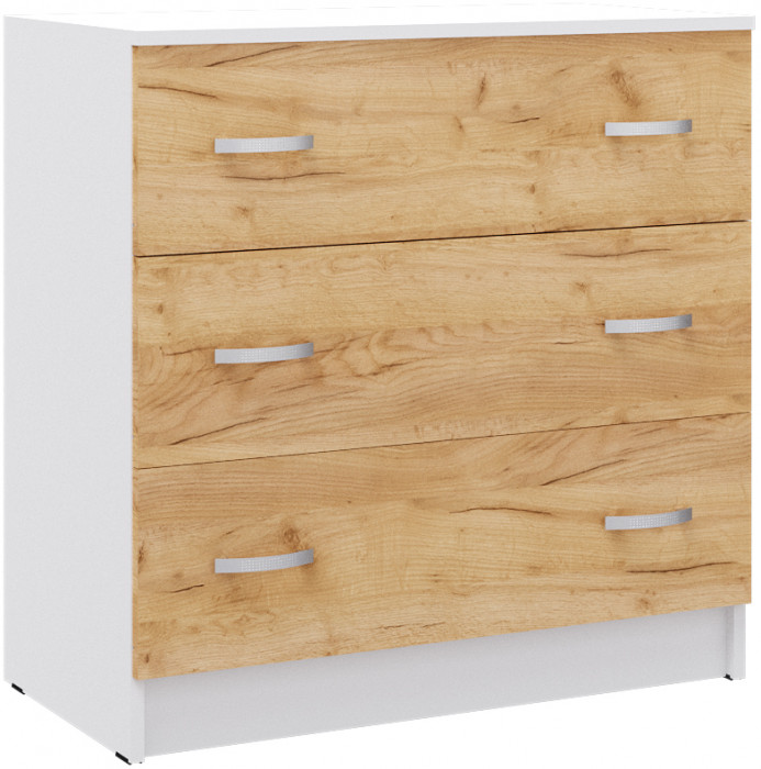 Модульная спальня Ронда, Белый/Дуб крафт золотой