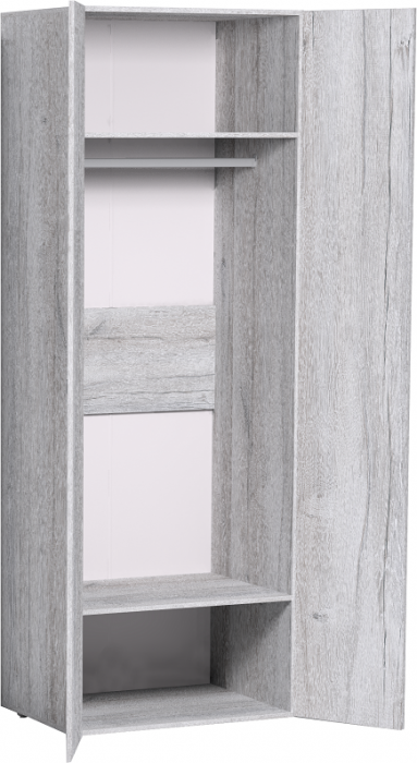 Шкаф для одежды с зеркалами Neo 54, дуб шавиниган