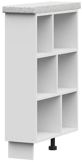 ШНТ 200 корпус шкаф торцевой (0,2х0,82х0,554) б/ст белый