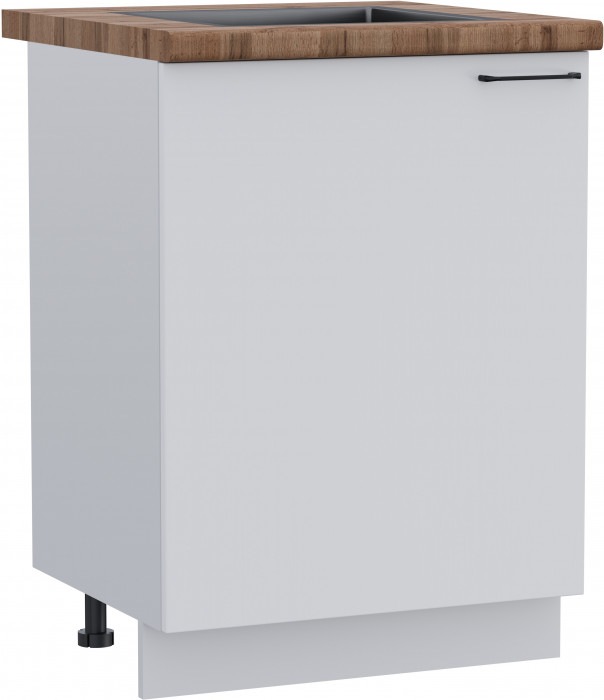 КГ ШНМ 600 Белый (эмаль)/Белый гладкий Арника РМ