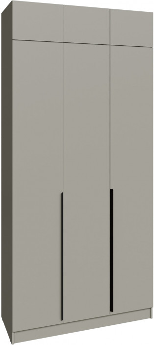 Шкаф 1,2 с антресолью Мадрид, Мокко