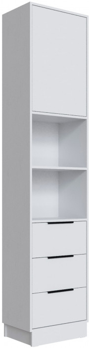 Шкаф Мадрид торцевой (0,35) с 3 ящ., Белый