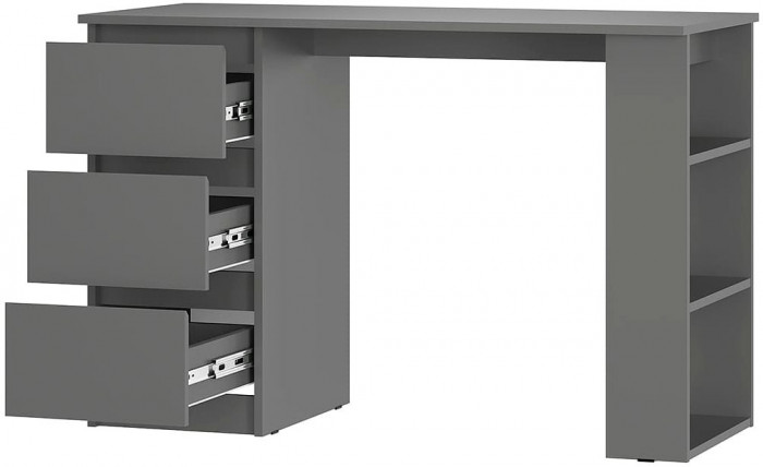 Симпл ПС-07 стол письменный графит