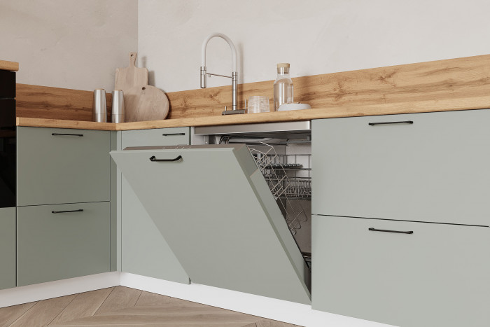 КГ Угловой 1500х3150 (с пм) Эмаль, Олива  Арника РМ в.6