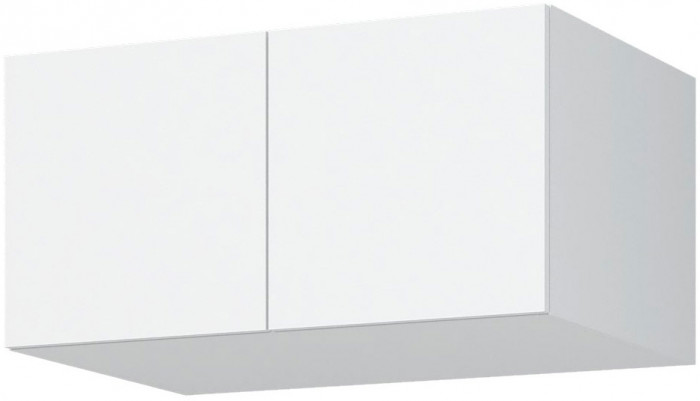 Лион АН-01 Антресоль 800 (800х400х550) Белый/Белый