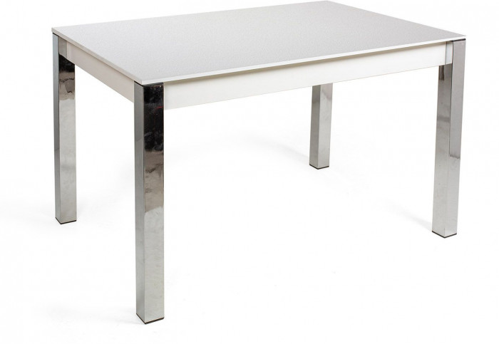 Стол не раздвижной Милан-1 Бодего светлый / Хром