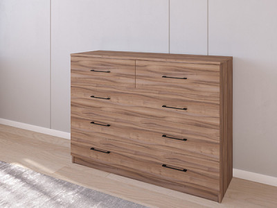 Комод 04/16 120х40х90 Орех/Орех