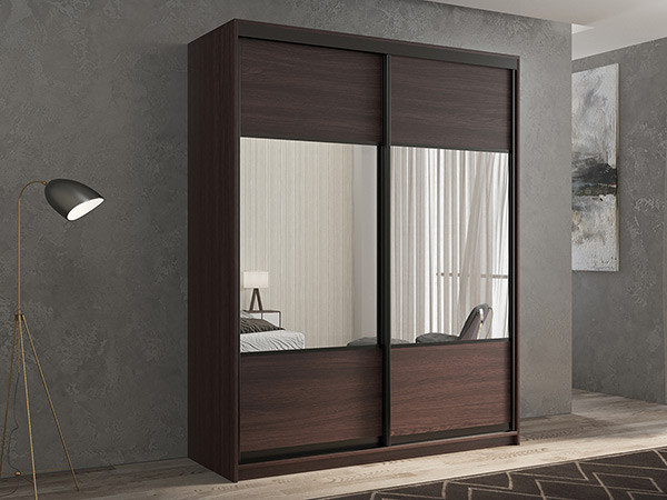 Шкаф-купе Кааппи 6 Венге 120х45х230 см