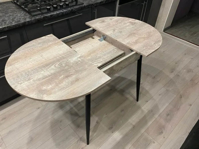 Обеденная группа Стиль-1 / Стул Х 4 шт. / Бетон темный/черный / бид 10