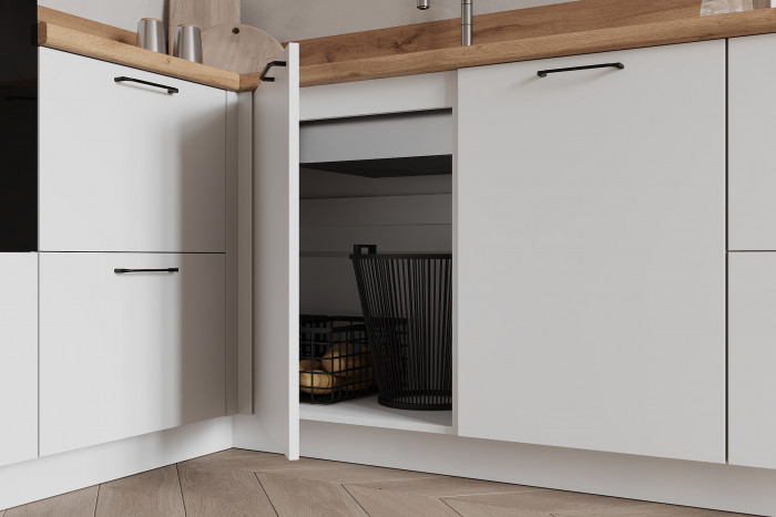 КГ Угловой 1500х3150 (с пм) Эмаль, Белый  Арника РМ в.6